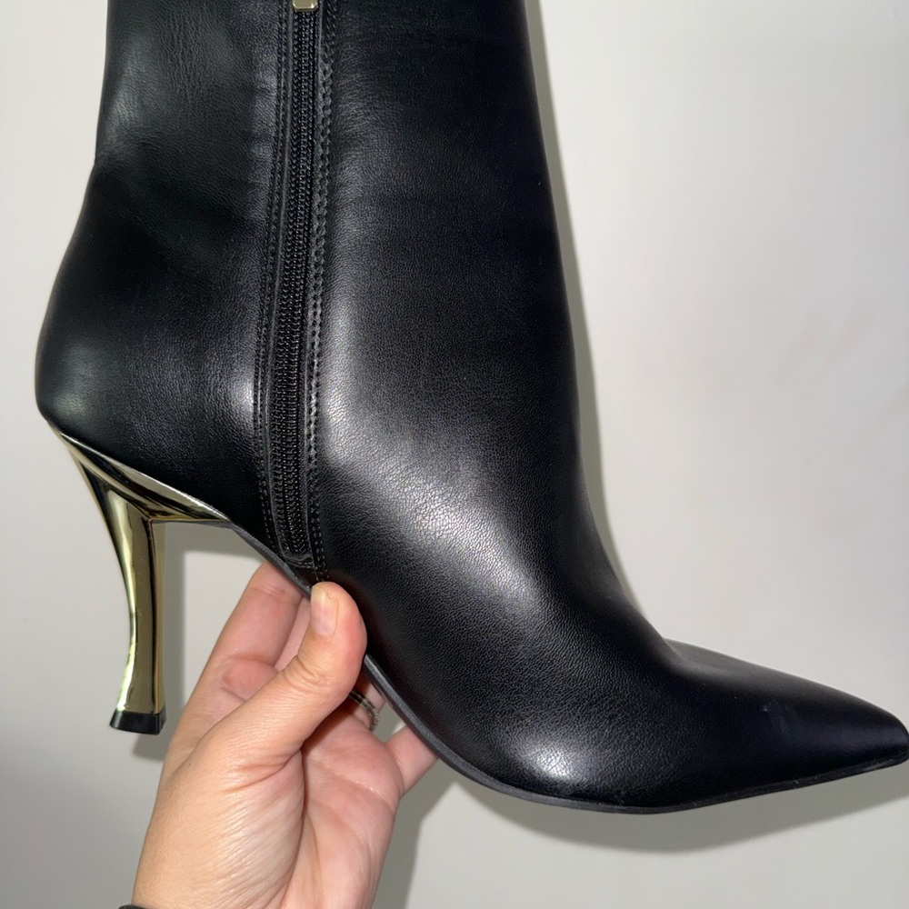 Ninewest Narend Pointy Toe Stiletto Dress Bootie Size 10 - Picture 3 of 10